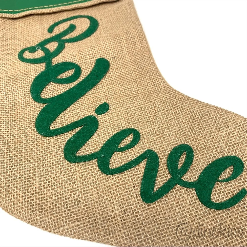 WONDERSHOP at TARGET ‘Believe’ Christmas Stocking